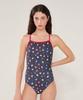 Lupeulupeu With Dinotang [Bobo Fruit_Black] One-Piece Swimsuit