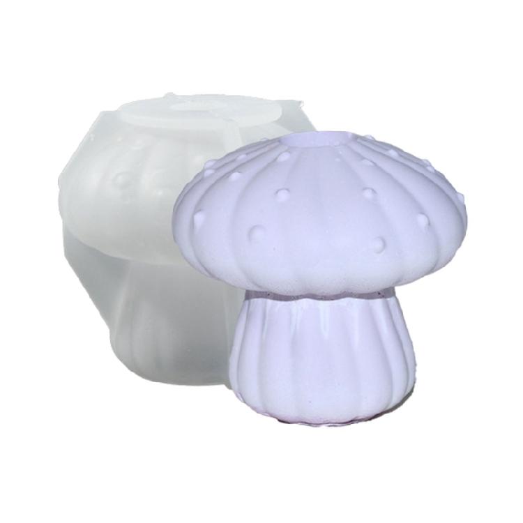 Versatile Sturdy Silicone Molds for Mushroom Candle Accessory Portable for Artistics and Craft Supplies Lovers