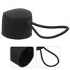 NOLITOY Folding Umbrella Handle Replacement Handle Grip Repair Black Sun Easy Installation Part, Plastic, Screw-Type, Universal, Unisex, Anti-Slip,