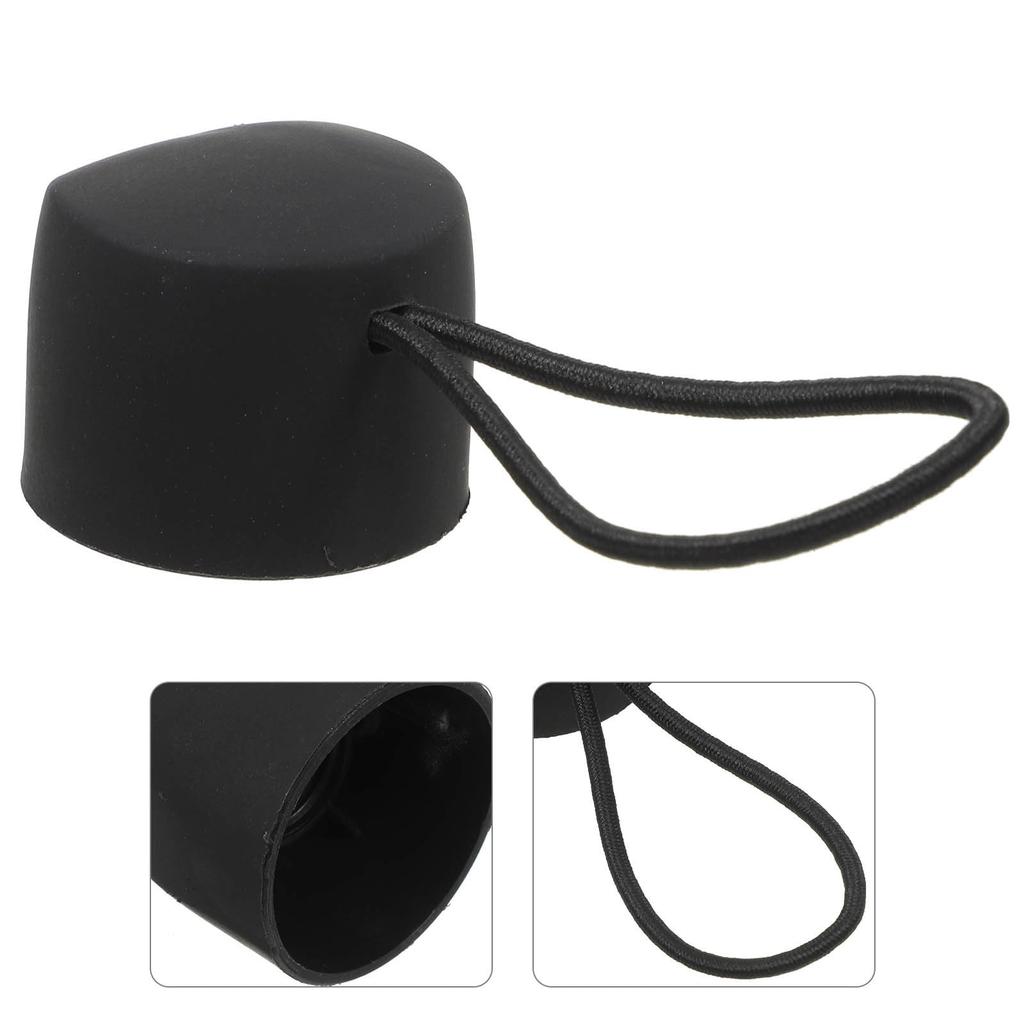NOLITOY Folding Umbrella Handle Replacement Handle Grip Repair Black Sun Easy Installation Part, Plastic, Screw-Type, Universal, Unisex, Anti-Slip,