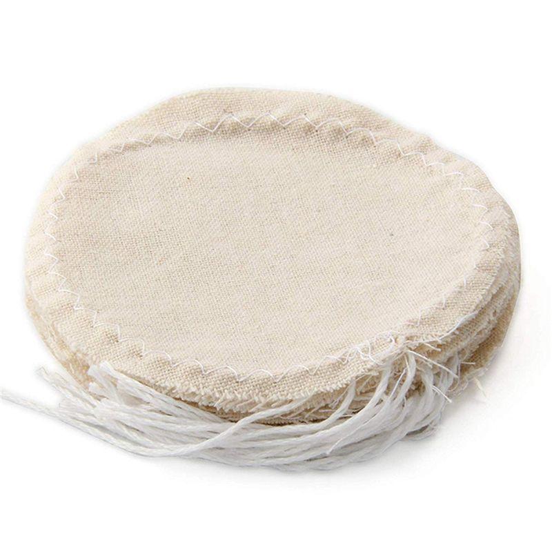 ABUL-Coffee Syphon Cloth Replacement Filter For Syphon, Yama Siphon And Other Syphon Coffee Maker, 40 Pcs бежевый