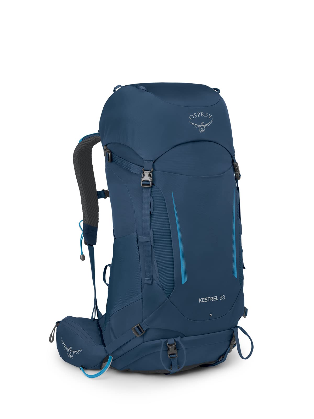 

OSPREY Backpack, Mountaineering, Hiking, Kestrel 38 OS50383005 (Marine BlueMSMen s)