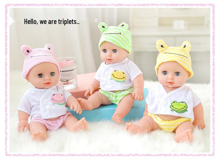 12-Inch White Fashion Doll - Dress-Up, Stuffed Toy for Girls, Playhouse & Reborn Doll