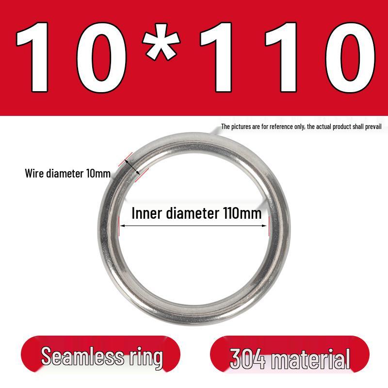 Stainless Steel Seamless O-Ring: Corrosion-Resistant Accessory for Handbags and Pet Gear