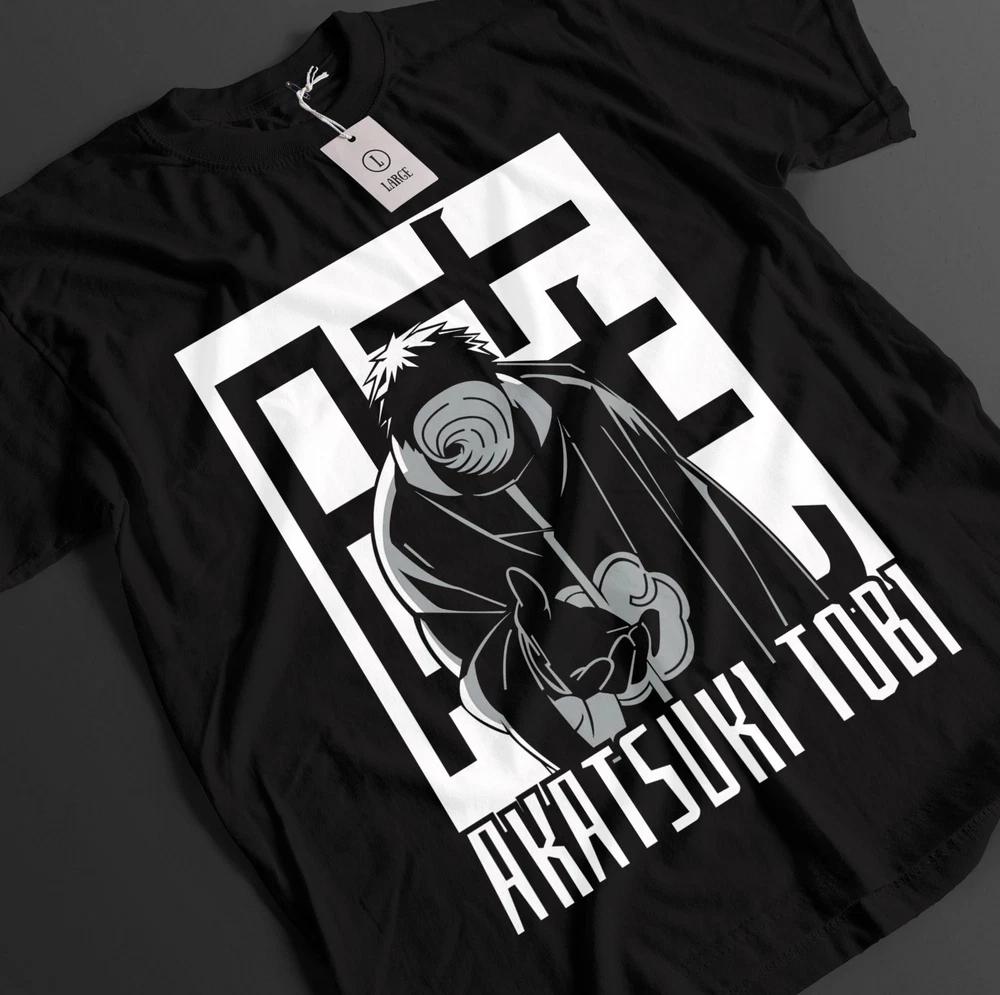 Naruto Shirt Obito Tshirt Sasuke TShirt Kakashi Rin Anime Minato Unisex Tee S