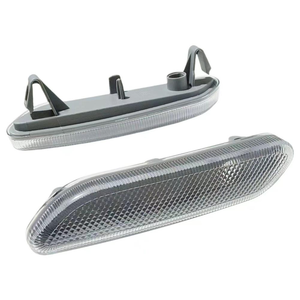 Side Indicator Lens White Clear Lens Front Side Marker Clear Lens Housing Front Side Lighting OE Part Numbers Included