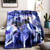 Genshin Impact Theme Blanket Suitable For The Sofa Camping And Travel Made Of Soft Flannel Material An Ideal Gift For Occasions Such As Birthday