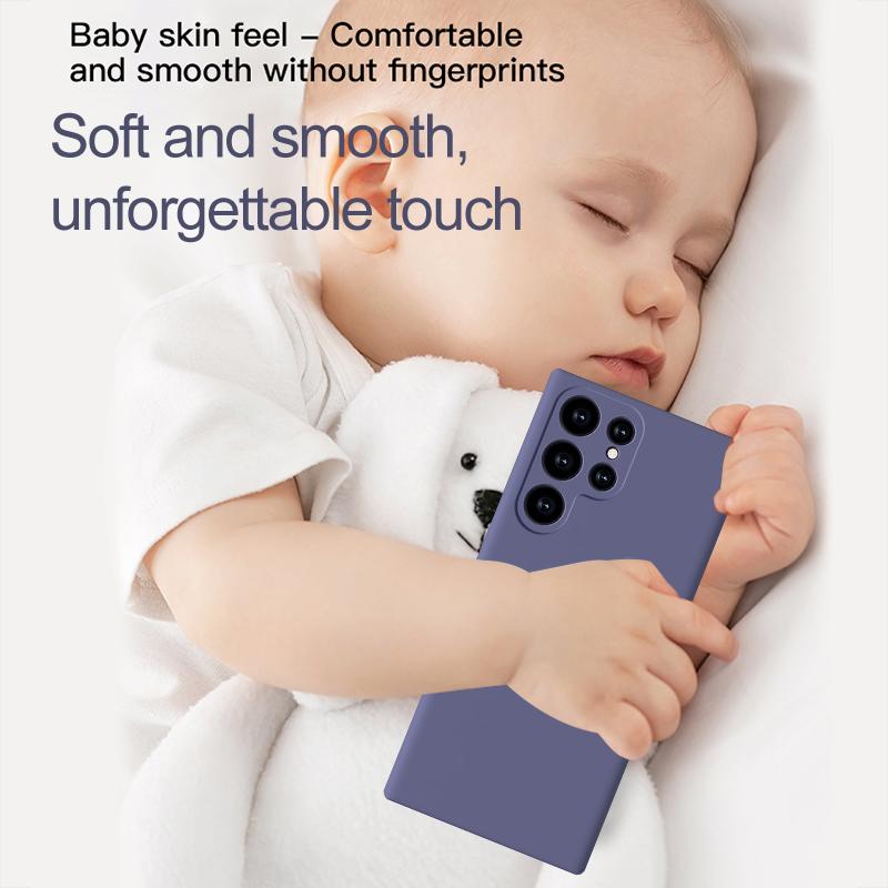 Für S25 Ultra Plus Hülle Luxus Flüssigsilikon Weiche TPU Hülle Für Samsung Galaxy S25 S24 S23 S22 Plus S25 Ultra S25Ultra Handyhüllen