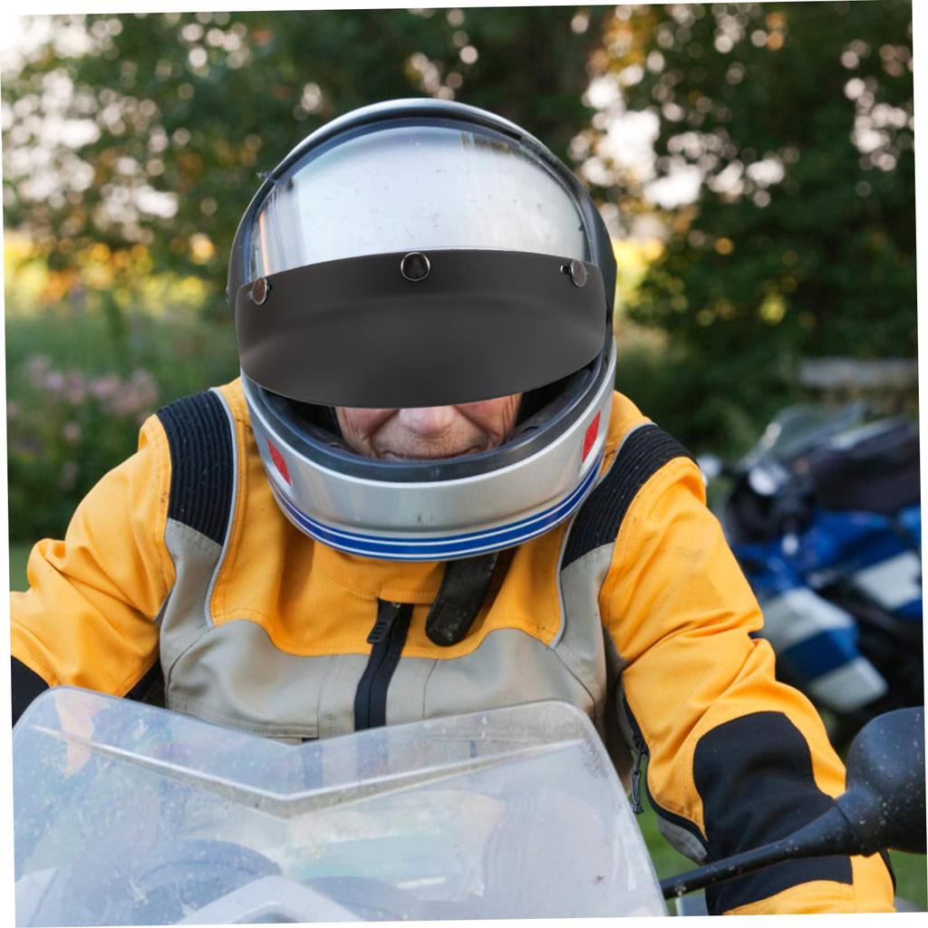 Obuyke Universal Helmet Visor Vintage Helmet Sun Visor Bike Helmet Visor Helmet Supply