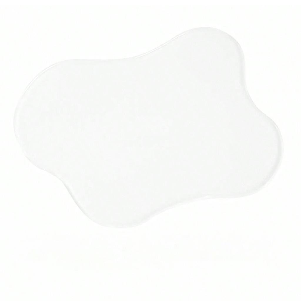 1pc-Transparent Acrylic Irregular Coaster, Wooden Table Coaster, Desk, Kitchen, Suitable for All Beverage and Dining Table Types