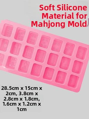 Chinesische Zeichen Silikon Backwerkzeuge DIY Kuchen Dekoration Groß und Klein Glück und Langlebigkeit Formen