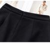 2025 Herbst/Winter Damen High-Waist Schlankmachender A-Linien Wollrock - Kurz, Gerade, Hüftbetont, Bequem.
