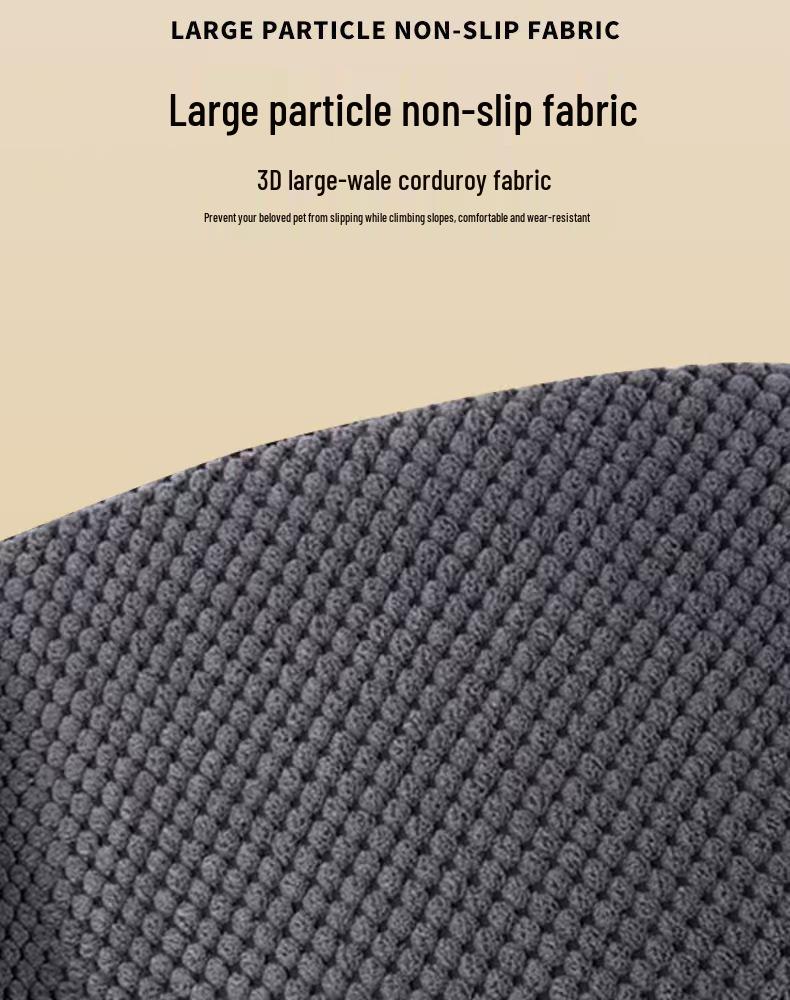 Washable Non-Slip Pet Stairs: Small Ramp for Dogs To Access Bed