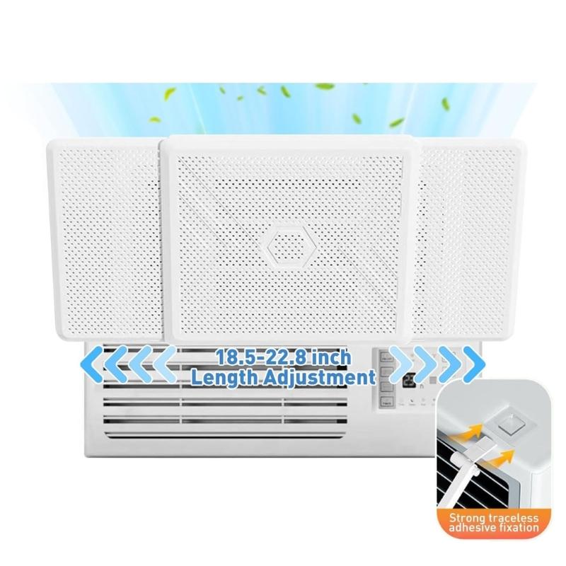Window Air Conditioner Windshield Prevent Direct Blowing Cold Air Conditioning Unit Deflector Window Baffle Room