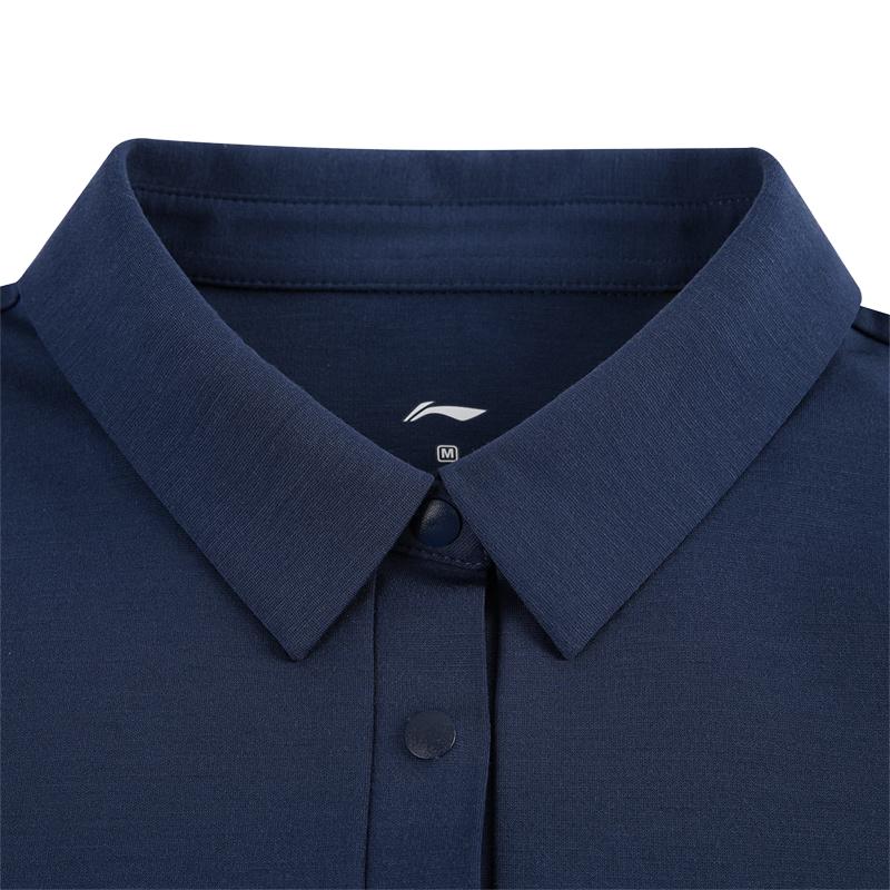 Li Ning Gruppenkauf-Serie Einfarbig Lässig Vielseitig Bequem Sport-Poloshirt Damen Tops APLV106-6