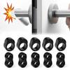 10Pcs Door Stopper Transparent Silica Gel Door Handle Buffer Wall Protection Doorknob Bumper Walls Furniture Protective