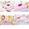 Fashion Soft Sanding Bedspread Anti-skip Wedding Bed skirt Queen King Size No Pilling Fitted Sheet Cover Double Layer Bed Cover