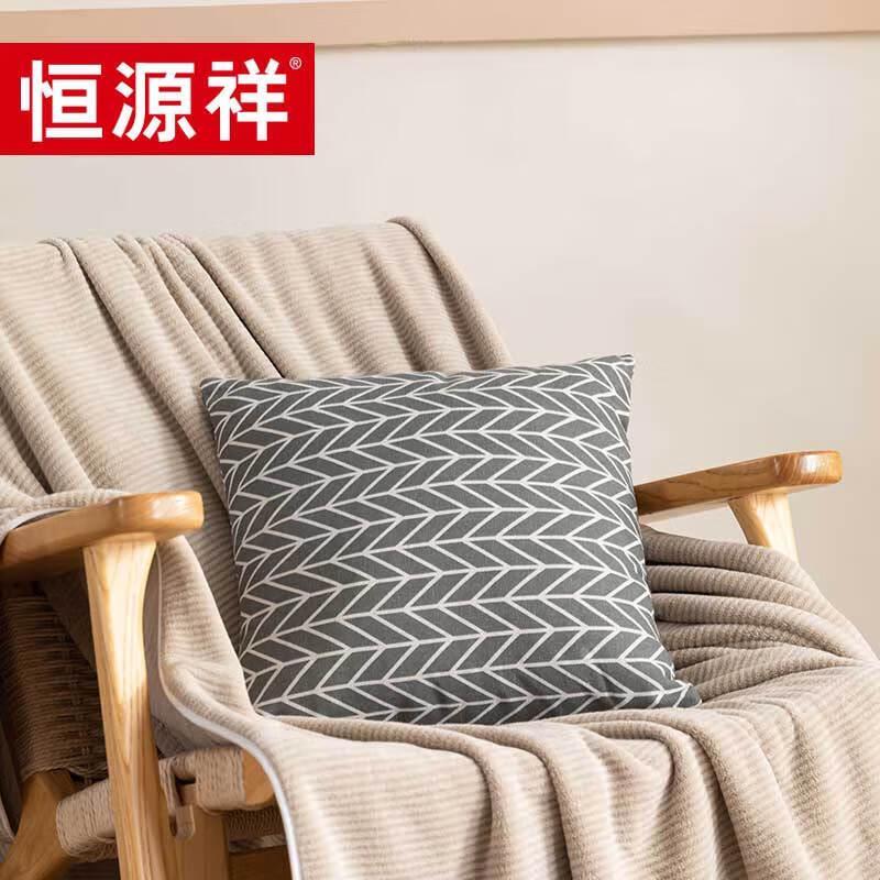

Hengyuanxiang TDK1003 All-Season Decorative Pillow