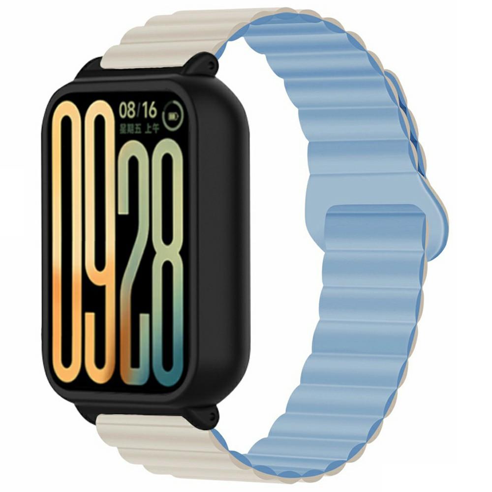 For Xiaomi Smart Band 9 Pro Silicone Strap Replacement Magnetic Loop Watch Band with PC Case