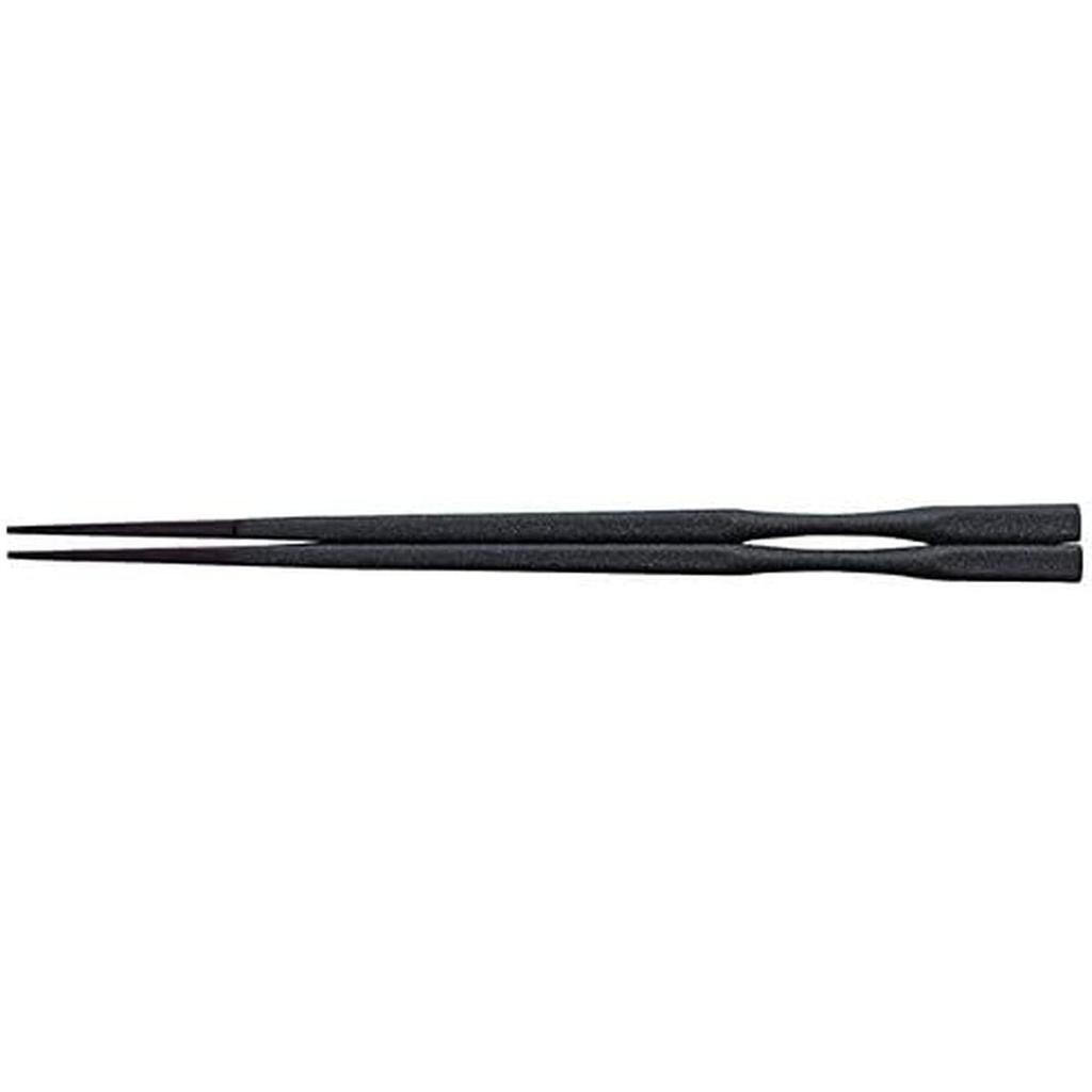 Set of Takushima Gray Dry Made In Japan J-kitchens Chopsticks, 5, 22.5cm Pestle-Shaped Chopsticks, Lacquer,