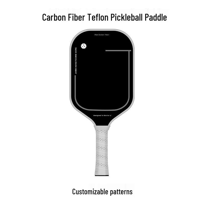 Cloth Pattern Frosted Carbon Fiber Pickleball Paddle