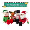 Christmas Singing and Dancing Reindeer and Snowman Plush Toys
