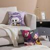 Hot Movie K--Kpop Demon Hunters-MT Beautiful Pillow Case Printing Pillowcase Living Room Sofa Cushion Cover Bedroom Room Decor