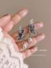 2024 Trendy Colorful Flower Stud Earrings for Women - Summer Fresh Design