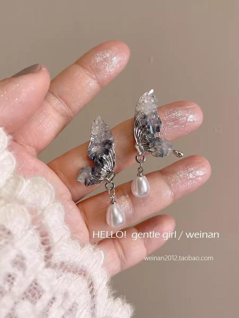 2024 Trendy Colorful Flower Stud Earrings for Women - Summer Fresh Design