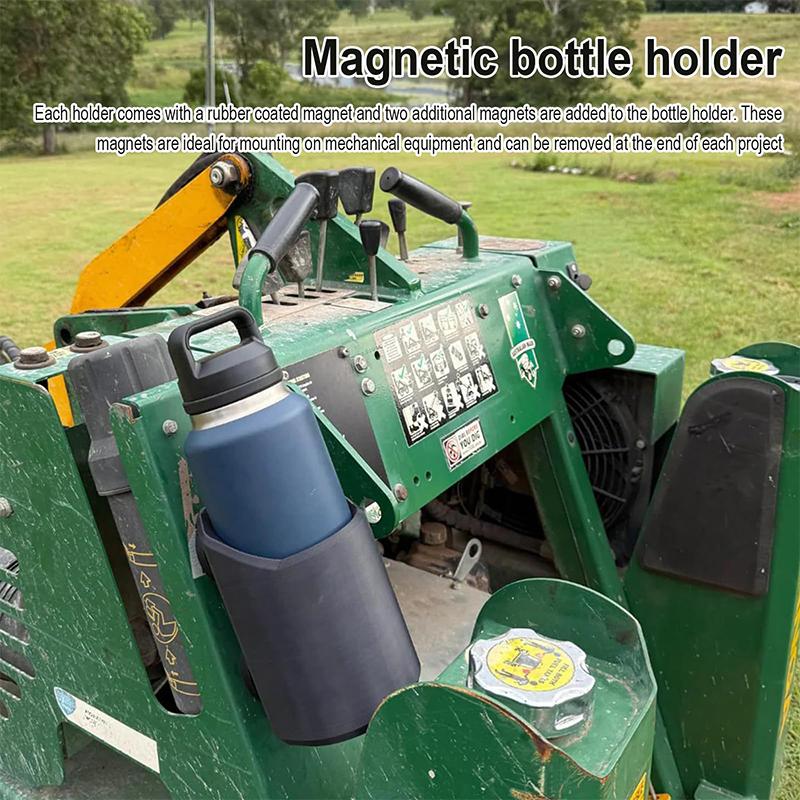 Magnetic Bottle Holder, Big Magnetic Bottle Mounts For 46, 50, 64 Oz, Heavy Duty Magnetic Drink Holder