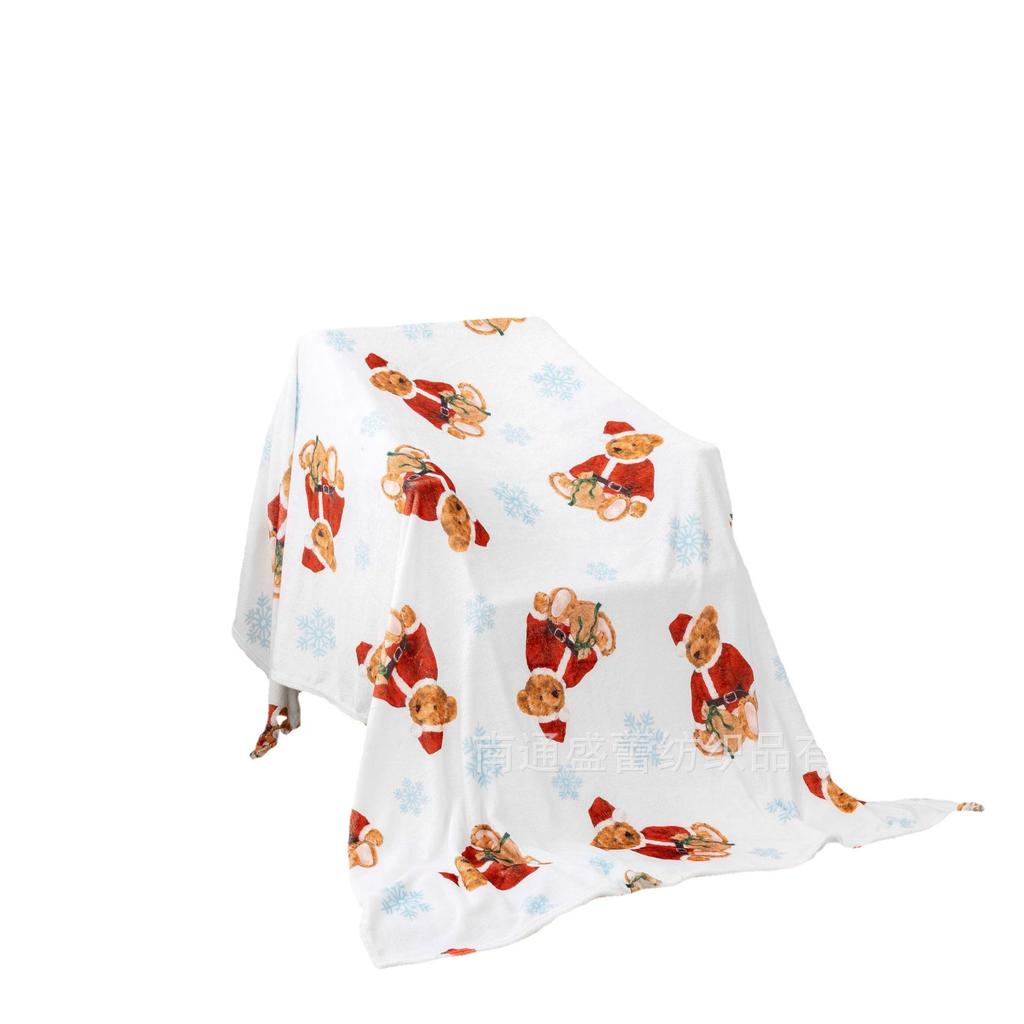 3D Digital Printing Flannel Blanket Sofa Blanket Blanket Single Layer Thickening