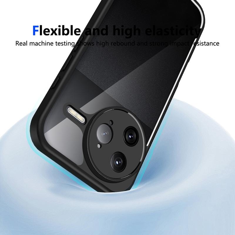 Transparent Silicone Case For Xiaomi Poco F7 PocoF7 Pro Ultra PocoF7Pro PC Back TPU Bumper Shockproof Clear Phone Cases Cover