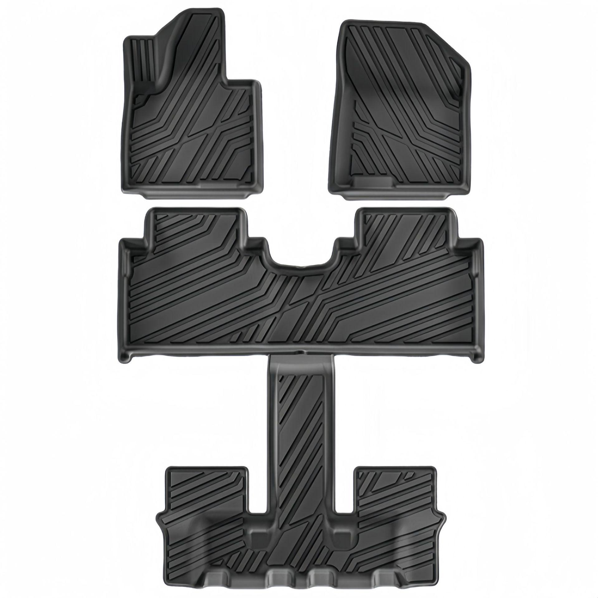 

3D TPE Коврики для пола и багажника автомобиля для Santa Fe (2021-2024 гг.)