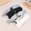 Handheld Crane Heavy Duty Polyethylene Rope Pulley Hoist 270° Rotatable Rope Pulley Block Zinc Alloy Hook Manual Lifting Device