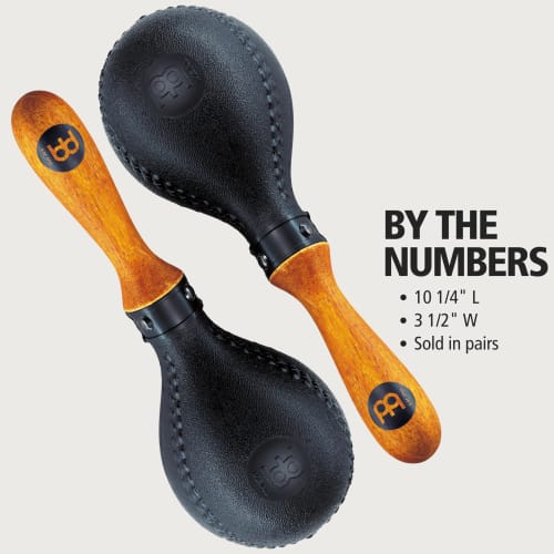 Meinl Percussion Maracas Pair Concert PM2BK