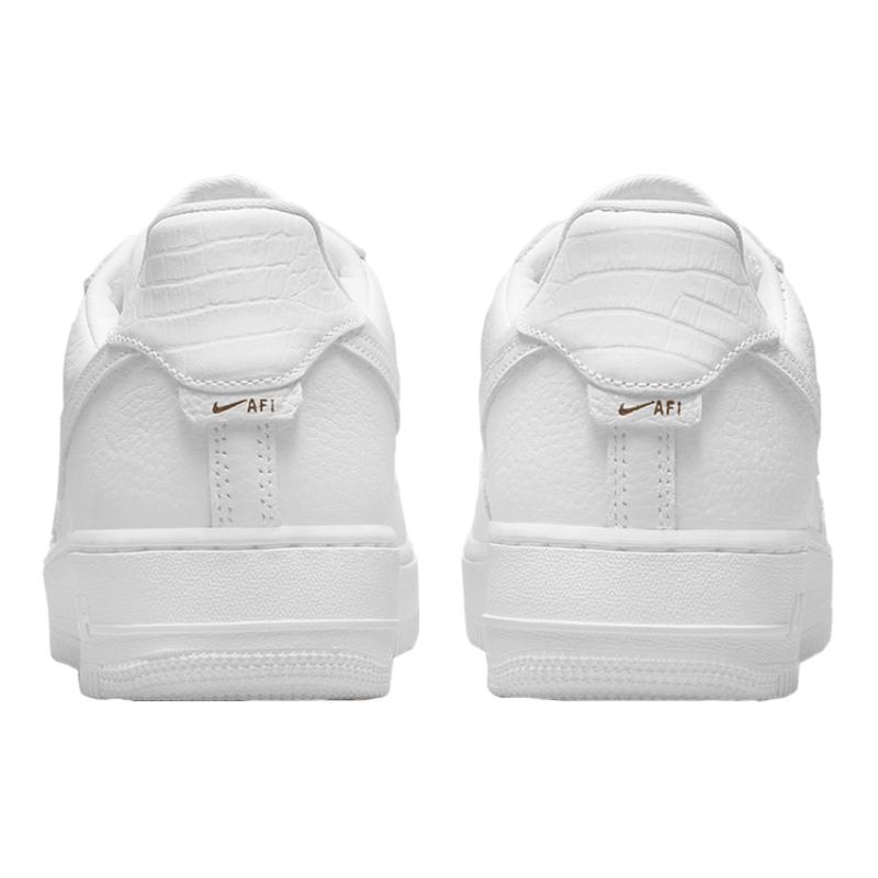 Nike Air Force 1 Low '07 Craft Quadruple White Sneakers CU4865-100