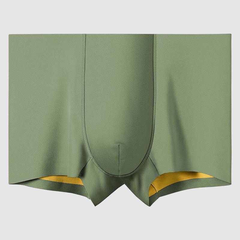 

Мужское бесшовное модальное нижнее белье, 100 штук: Летние дышащие тонкие боксеры Large