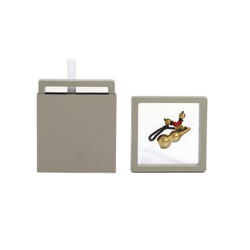 Jewelry Storage Box: Transparent PE Film Display for Necklaces & Earrings