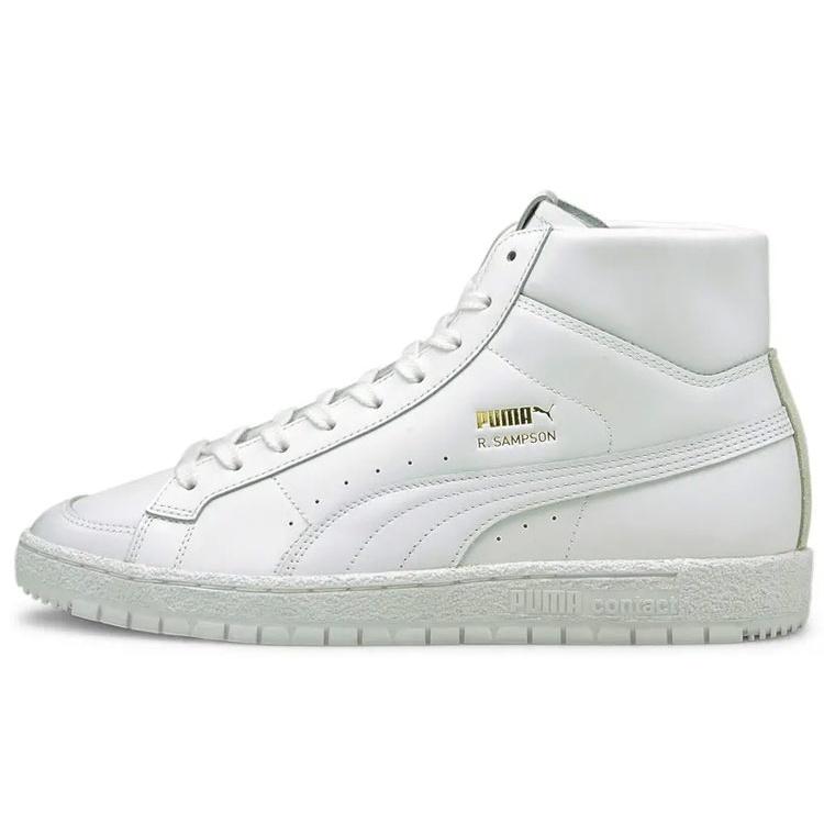 PUMA Ralph Sampson 70 Mid Suit Trainers Board Shoes White Men s 382523-01 EU 41