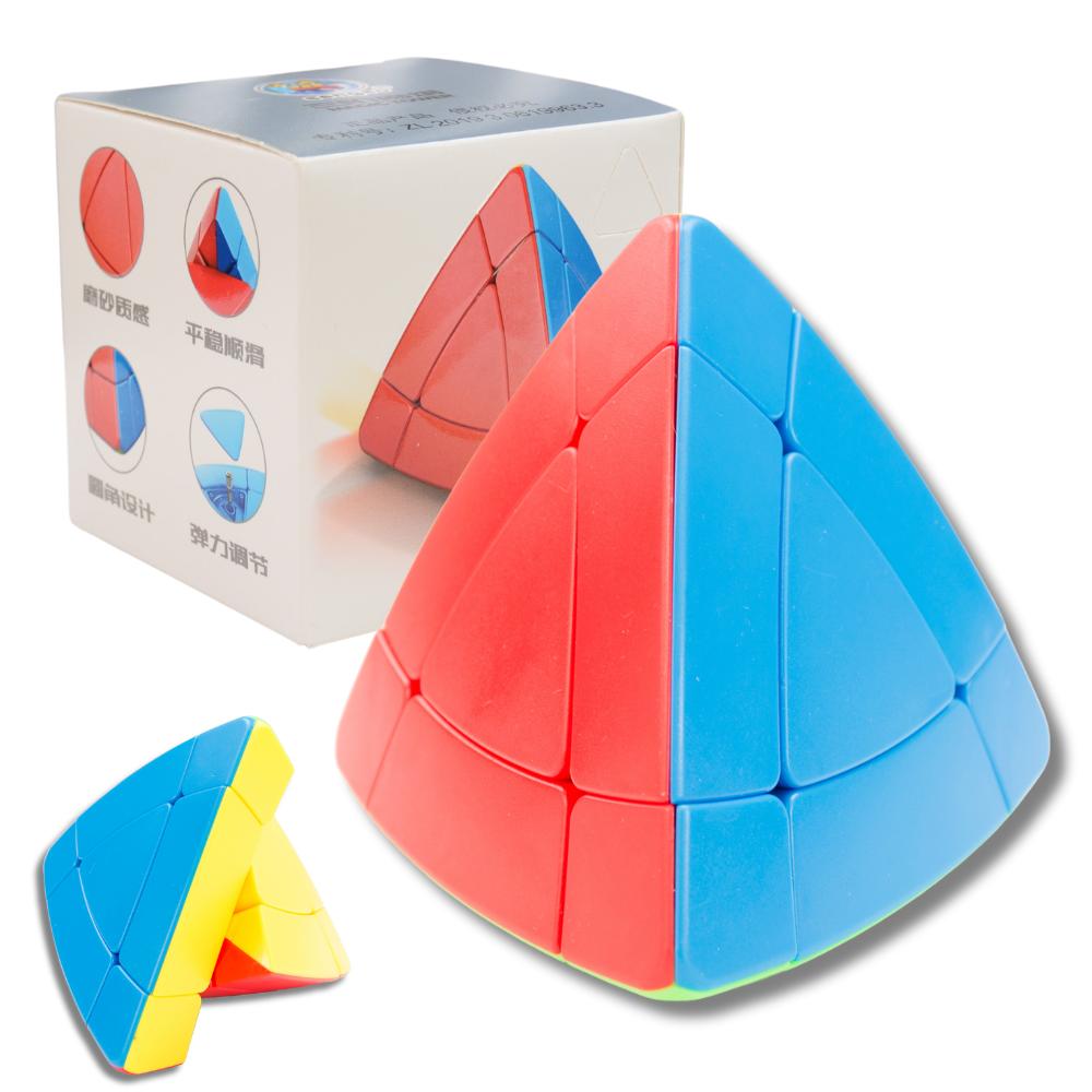 Shengsho cubo 3x3x3 disposizione torre magica cubo luminoso idea regalo natale