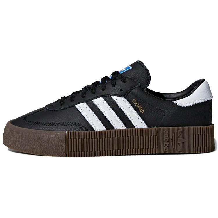 

Adidas Sambarose Core Черные женские кроссовки Cloud-White Gum B28156