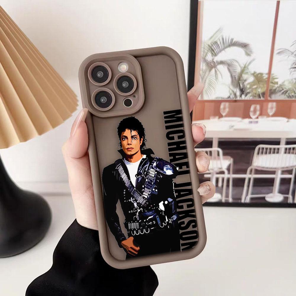 Sänger M-Michael J-Jackson Handyhülle Für iPhone Apple 17 AIR 16 16E 11 12 13 14 15 XR Plus Pro Max DIY Hülle Stoßfeste Abdeckung