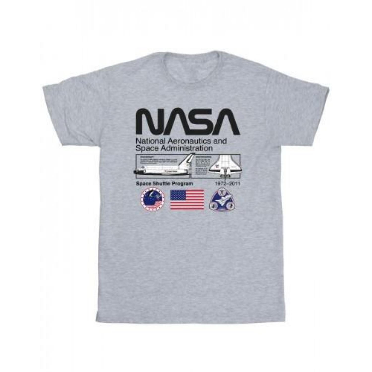 

Мужская футболка NASA Space Admin S чёрный