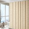 Elegante Tenda da Doccia in Marmo con Texture Irregolare, Stampata Argento e Oro - Divisorio Impermeabile per Bagno
