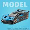 1:32 Scale Bugatti Alloy Die-Cast Car Model Simulation Sound And Light Racing Sports Car Children'S Toy Collection Ornament Gift