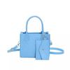 Piccola Borsa a Mano con Texture di Nicchia, Semplice e Versatile, Feltro alla Moda, Monospalla a Tracolla, Borsa da Mamma, Set di Due Pezzi
