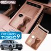LINNUNU Pentru Chery Chirey Tiggo 9 2025 Accesorii Auto Panou de Control Schimbător de Viteze Interior Capac Decorativ Autocolant Pad Silicon
