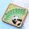 Creative DIY Mosaic Coaster Kit Mosaic Crystal Craft Tool Kit  Children Gifts