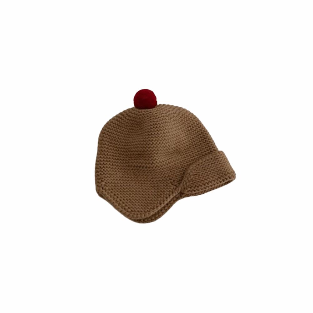 Cache-oreilles d'hiver pour bébé coupe-vent, bonnet chaud de protection des oreilles, nouveau bonnet tricoté pour bébé, garçons filles