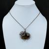 Montana Agate Copper Pendant Wire Wrapped Pendant Handmade Pendant Copper Jewelry Real Gemstone Pendant Wire Wrapped Jewelry Gift For Mother